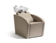 Kadeřnický mycí box Elegantia Sibel - béžový