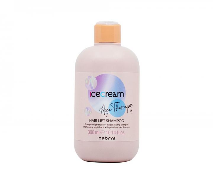 Regeneran ampon pro zral vlasy Inebrya Ice Cream Age Therapy Hair Lift Shampoo - 300 ml