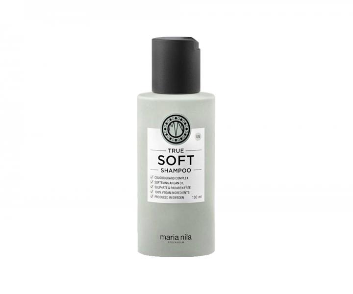Hydratan ampon pro such vlasy s arganovm olejem Maria Nila True Soft Shampoo - 100 ml