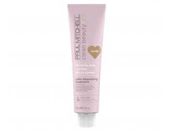 Vyživující barvicí maska Paul Mitchell Clean Beauty Color Depositing Treatment - vanilková, 150 ml