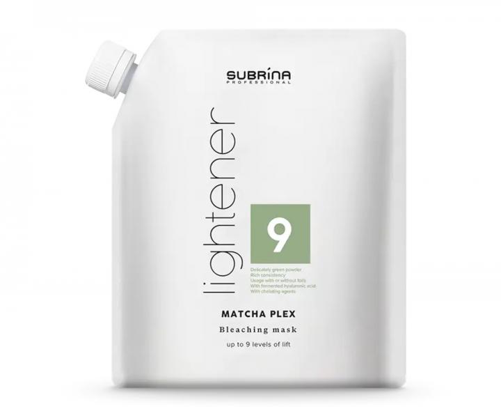 Zesvětlující a čistící odbarvovač Subrina Professional Lightener Matcha Plex - 500 g