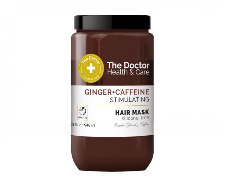 Stimulujc maska pro dodn hustoty vlas The Doctor Ginger + Caffeine Hair Mask