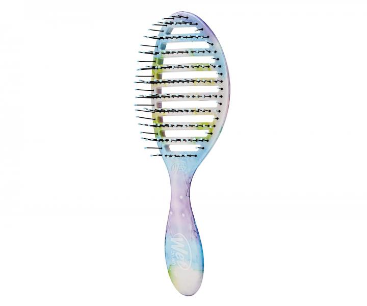 Kartáč na rozčesávání a foukání vlasů Wet Brush Speed Dry Splatter - barevný
