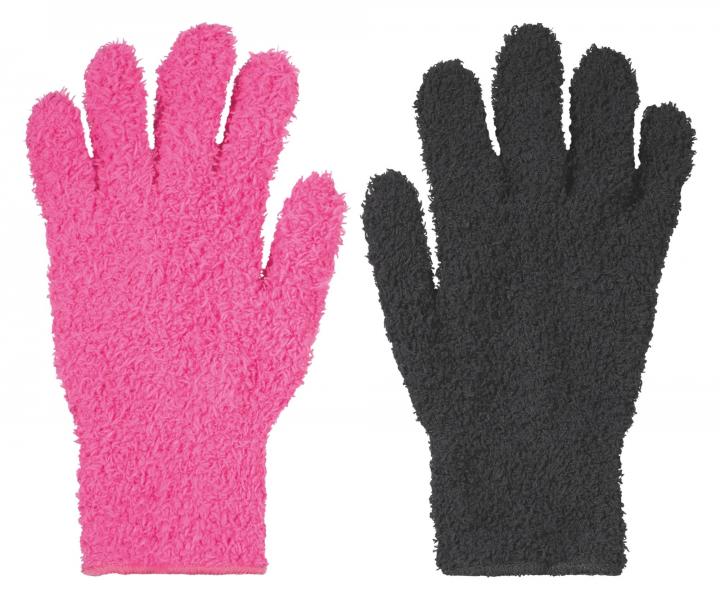 Mel�rovac� rukavice Sibel Bleach Gloves Blenders Pink & Black - 2 ks