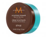 Pom�da na vlasy se silnou fixac� Moroccanoil Sculpting Pomade - 75 ml