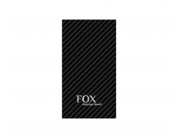 Karbonová podložka na barvení vlasů Fox Balayage Carbon Fiber Board - 20 x 11 cm, černá