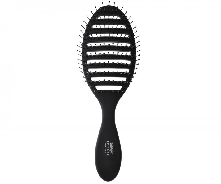 Kart�� na roz�es�v�n� a fouk�n� vlas� Detail - Hair style Vent Brush - �ern�
