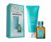 Řada pro hydrataci vlasů Moroccanoil Hydration - dárková sada - stylingový krém + olej