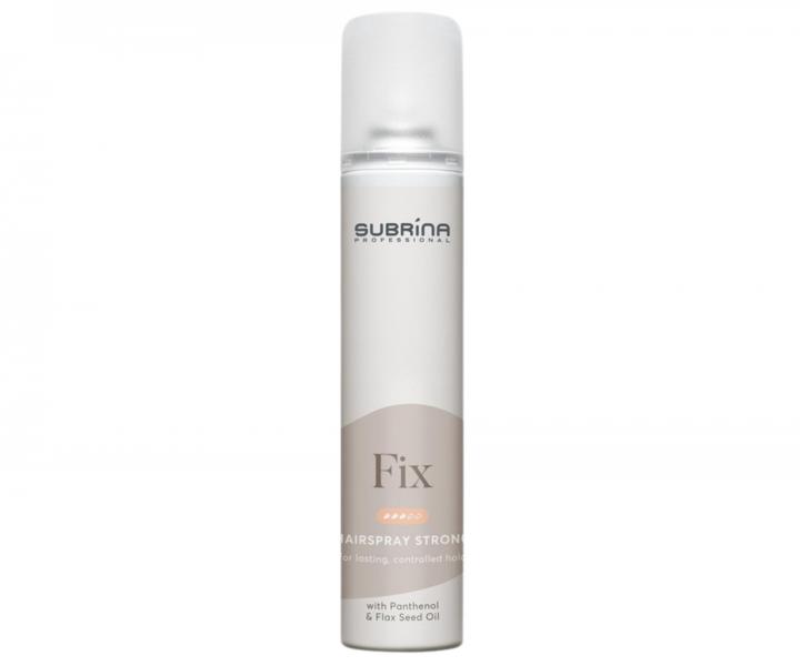 Lak na vlasy se silnou fixac� Subrina Professional Fix Hairspray Strong - 75 ml