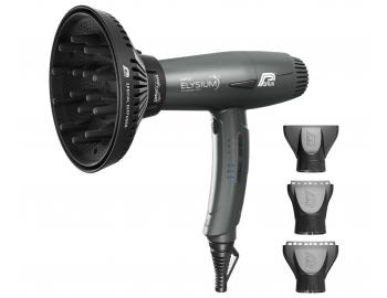 Profesionální fén na vlasy s difuzérem Parlux Elysium Titanium Grey - 2300 W, metalický šedý