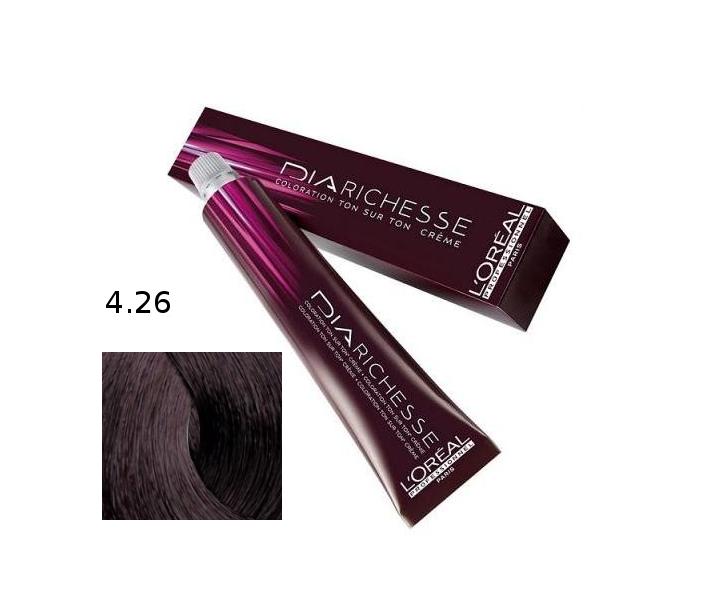 Lor�al Diarichesse P�eliv na vlasy 50ml - odst�n 4.26 hn�d�