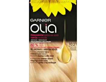 Permanentn olejov barva Garnier Olia 10.21 perleov velmi svtl blond