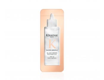 Olej pro lesk dlouhch vlas se sklonem ke krepatn Krastase Gloss Absolu Glaze Drops Oil - 3,5 ml (bonus)