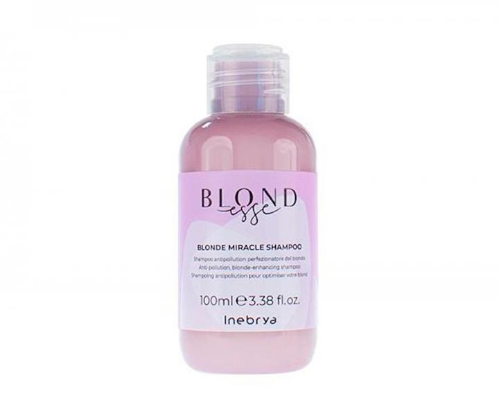 Rozjasujc ampon pro blond vlasy Inebrya Blondesse Blonde Miracle Shampoo - 100 ml