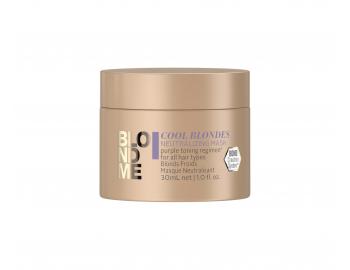 Neutralizan maska pro blond vlasy Schwarzkopf Professional BlondMe Cool Blondes Mask - 30 ml