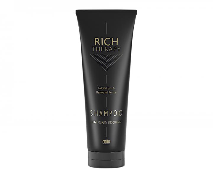 Obnovujc ampon s keratinem pro pokozen vlasy Mila Rich Therapy Shampoo
