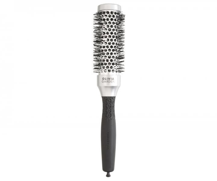 Kulatý foukací kartáč Olivia Garden Blowout Classic Silver