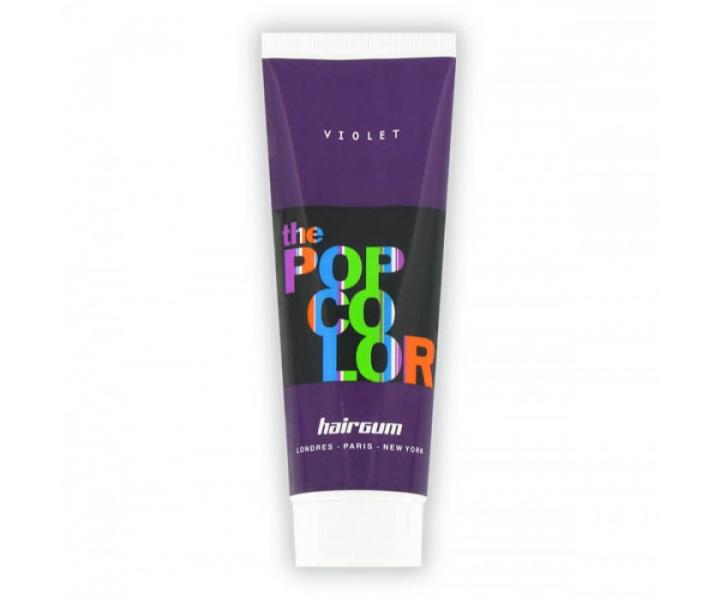 Semipermanentní  barva na vlasy Hairgum, Pop color - fialová