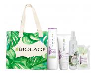 Hydratační sada Biolage - šampon + péče + maska + sprej + taška ZDARMA