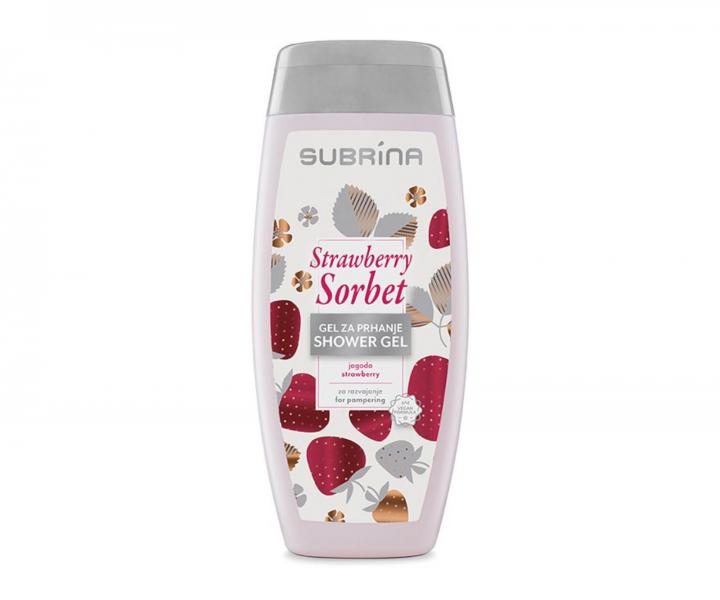 Sprchový gel Subrina Strawberry Sorbet - jahoda, 250 ml