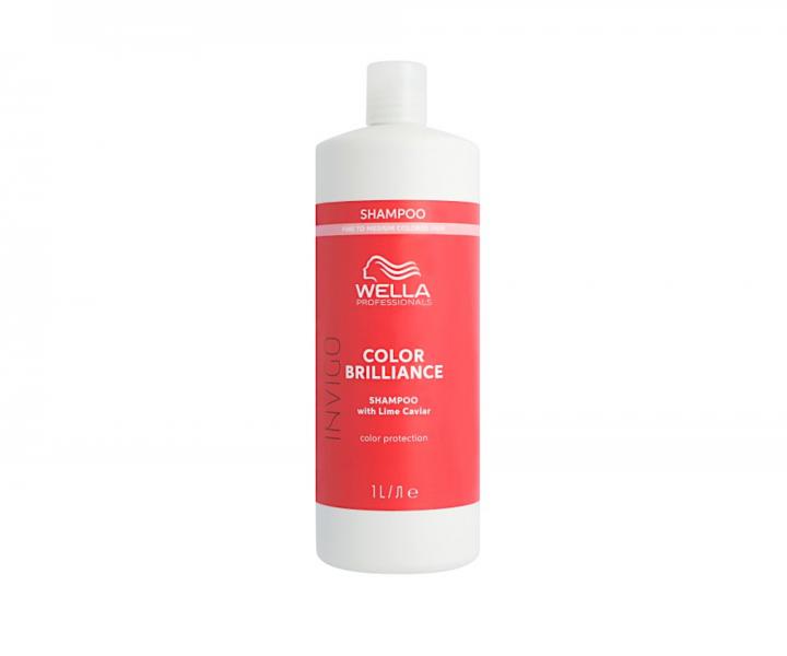 Šampon pro jemné až normální barvené vlasy Wella Professionals Invigo Color Brilliance Fine
