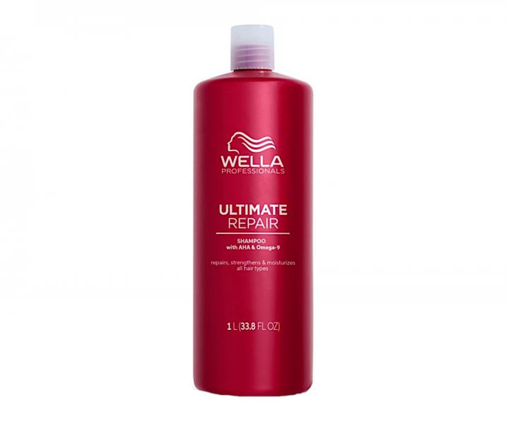 Posilujc ampon pro pokozen vlasy Wella Professionals Ultimate Repair Shampoo - 1000 ml