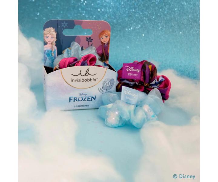 Dětské ozdobné spirálové gumičky Invisibobble Kids Sprunchie Disney Frozen - 2 ks
