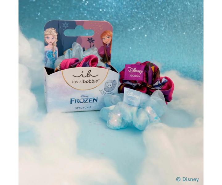 Dtsk ozdobn spirlov gumiky Invisibobble Kids Sprunchie Disney Frozen - 2 ks