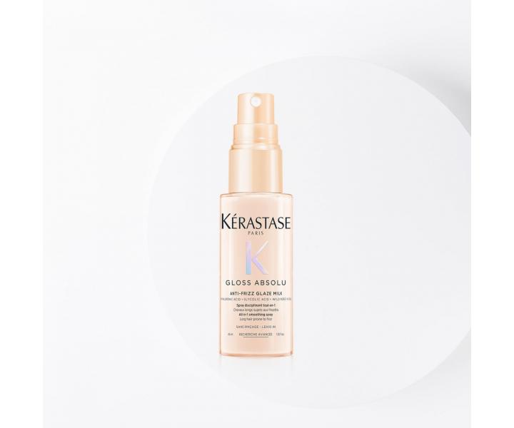 Drkov sada pro hydrataci a lesk vlas se sklonem ke krepatn Krastase Gloss Absolu Anti-frizz Glossy Hair Set