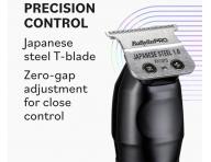 Profesion�ln� konturovac� strojek na vlasy BaByliss Pro FreshFX T-Blade Trimmer FX76E - �ern�