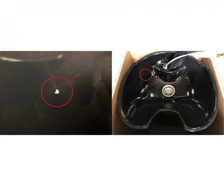 Kadenick sloupov myc box Detail ern/ern - II. jakost - odrka glazury