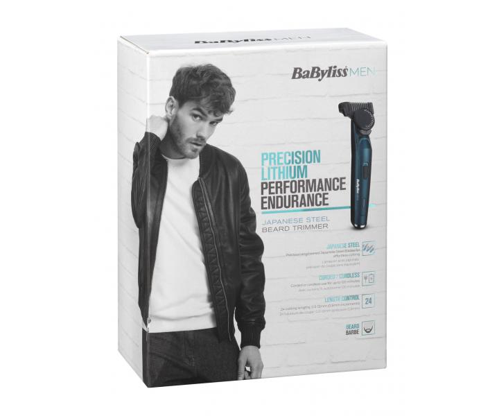 Zastřihovač vousů BaByliss T890E - modrý