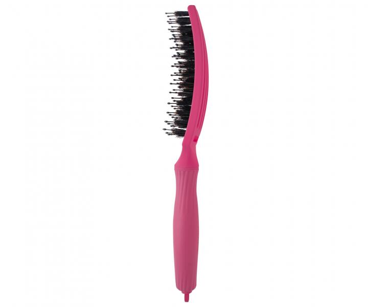 Kartáč Olivia Garden Fingerbrush Combo Medium - růžový