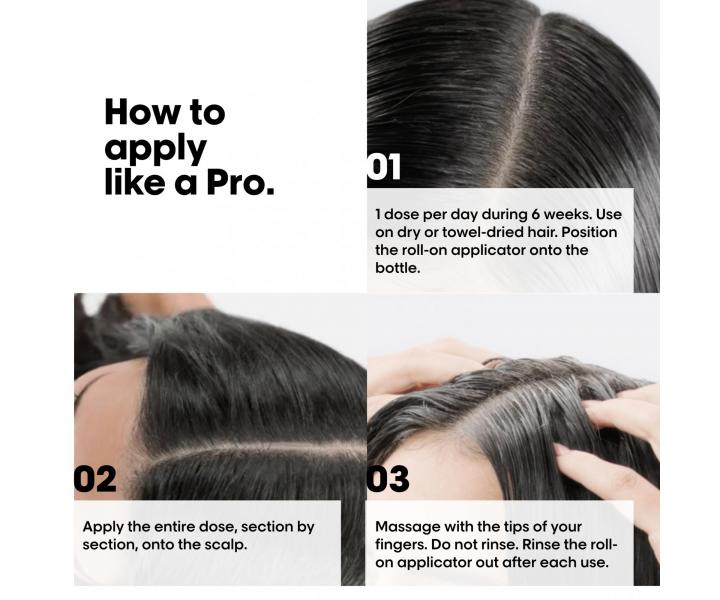 Intenzivn� k�ra proti pad�n� vlas� Lor�al Professionnel Aminexil Advanced Anti-Hair Loss - 10 x 6 ml