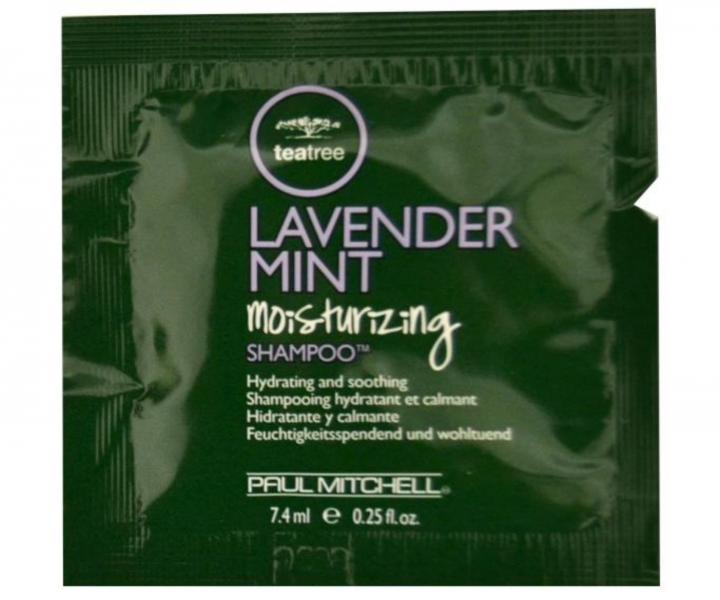 Šampon pro suché vlasy Paul Mitchell Tea Tree Lavender Mint Moisturizing Shampoo - 7,4 ml
