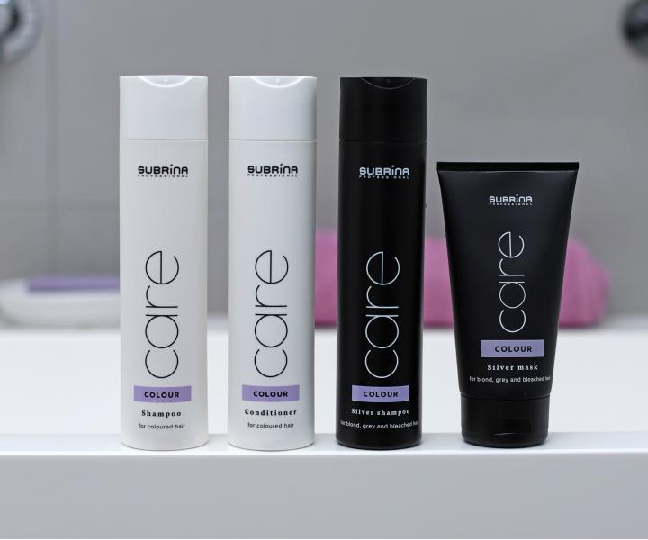 Šampon pro neutralizaci žlutých tónů Subrina Professional Care Colour Silver Shampoo