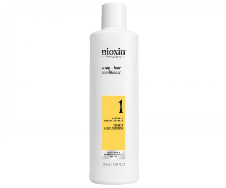 Sada pro mírně řídnoucí přírodní vlasy Nioxin System 1 Trial Kit No. 1