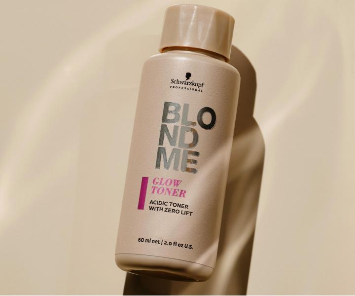 Pastelov� t�novac� kr�m Schwarzkopf Professional BlondMe Glow Toner Acidic Toner 9-49 Biscuit - 60 ml, su�enkov�