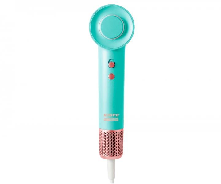 F�n na vlasy Kiepe Professional Home Precision BLDC Hair Dryer - 1100 W, tyrkysov� + kart�� Kiepe zdarma