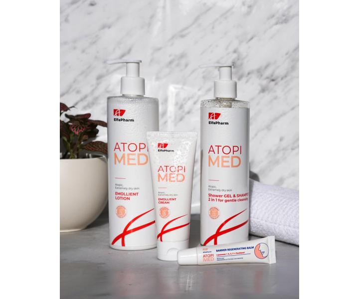Sprchov� gel a �ampon pro atopickou a velmi suchou poko�ku Elfa Pharm Atopi Med 400 ml + kr�m 75 ml zdarma