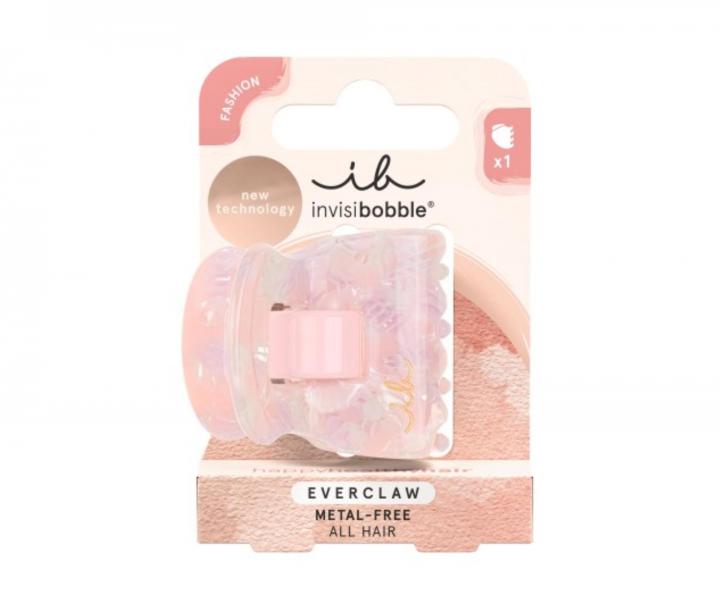 Sk�ipec do vlas� Invisibobble Everclaw S Lavender Haze - mramorov� r��ov�