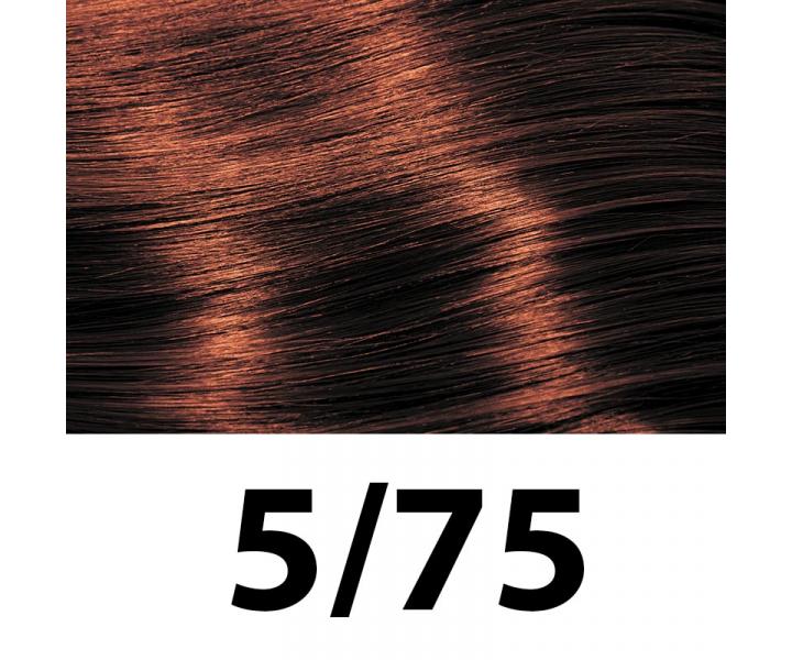 Barva na vlasy Subrina Professional Permanent Colour 100 ml - 5/75 světle hnědá - korálová