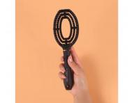 Kart�� na roz�es�v�n� a fouk�n� vlas� s kan��mi a nylonov�mi �t�tinami Sister Young Coco Hair Brush - �ern�
