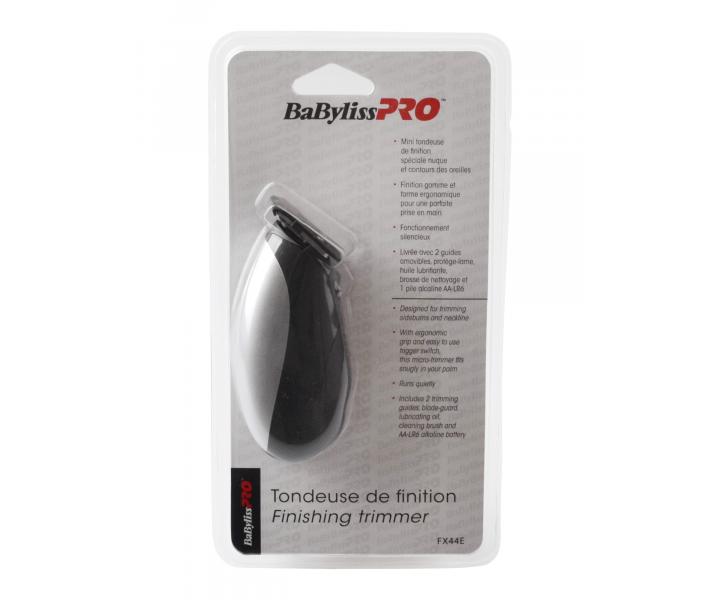 Konturovac� strojek na vlasy BaByliss Pro Palm FX44E - st��brn�