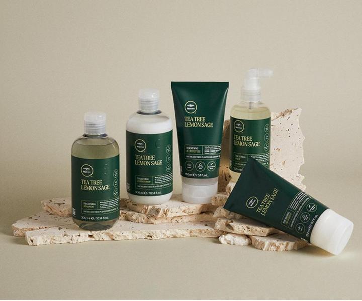 Stylingový gel pro objem vlasů Paul Mitchell Tea Tree Lemon Sage Thickening Blowout Gel - 150 ml