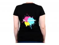 Tri�ko Lor�al s kr�tk�m ruk�vem, kulat� v�st�ih - d�msk�, �ern� L (bonus)