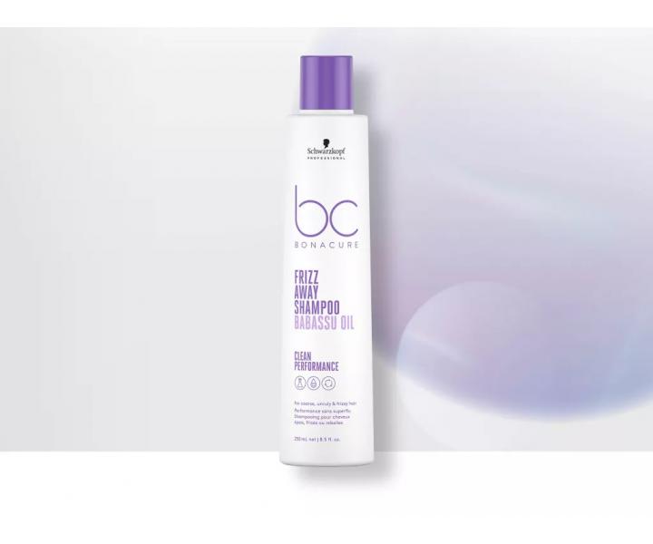 ampon pro nepoddajn a krepat vlasy Schwarzkopf Professional BC Bonacure Frizz Away - 250 ml