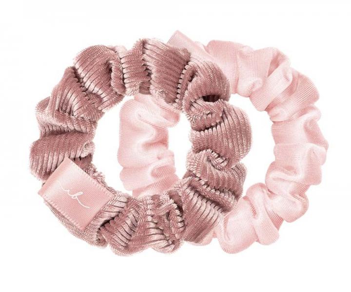 Ozdobné spirálové gumičky Invisibobble Sprunchie Slim La Vie en Rose - 2 ks