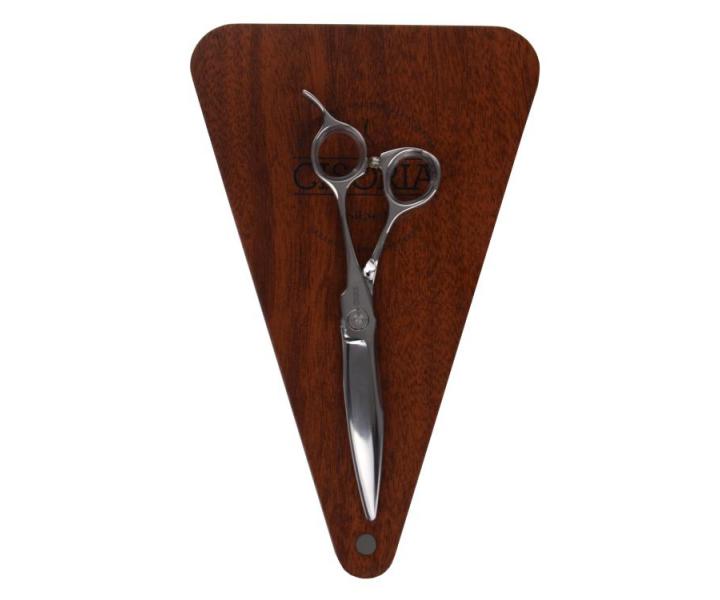 Kadeřnické nůžky Sibel Cisoria Luxury OX625 6,25" - stříbrné