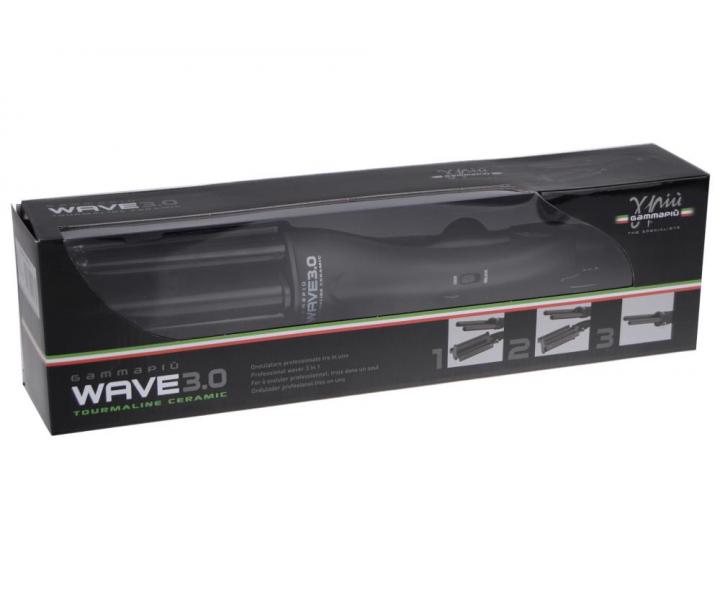 Trojkulma pro různé vlny Gamma Piú Wave 3.0 - černá